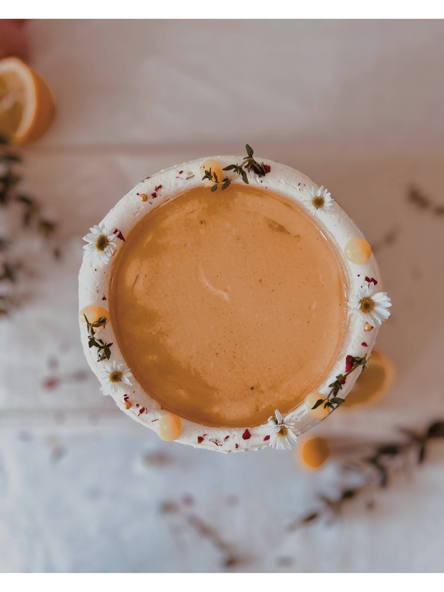 Honey Chrysanthemum Cake Singapore | Sarah’s Loft