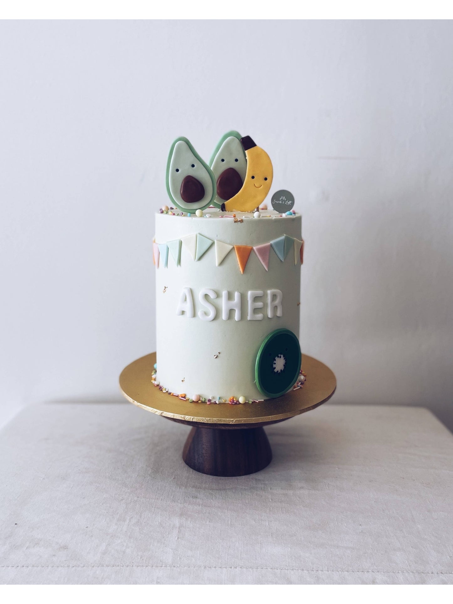 Fruit Theme Cake Singapore | Custom Fruit Birthday l Cake Sarh's Loft