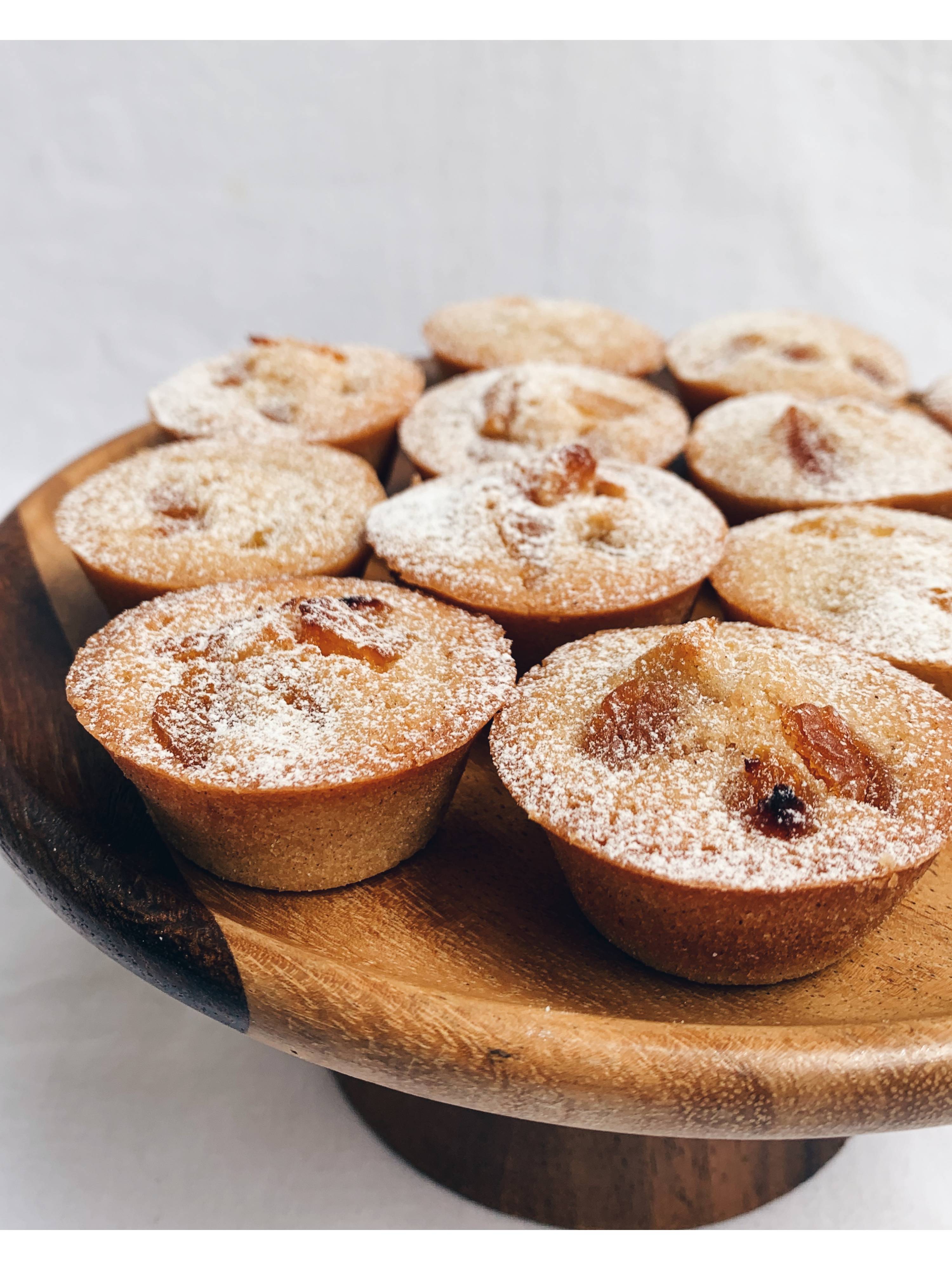 Lavender Apricot Financiers