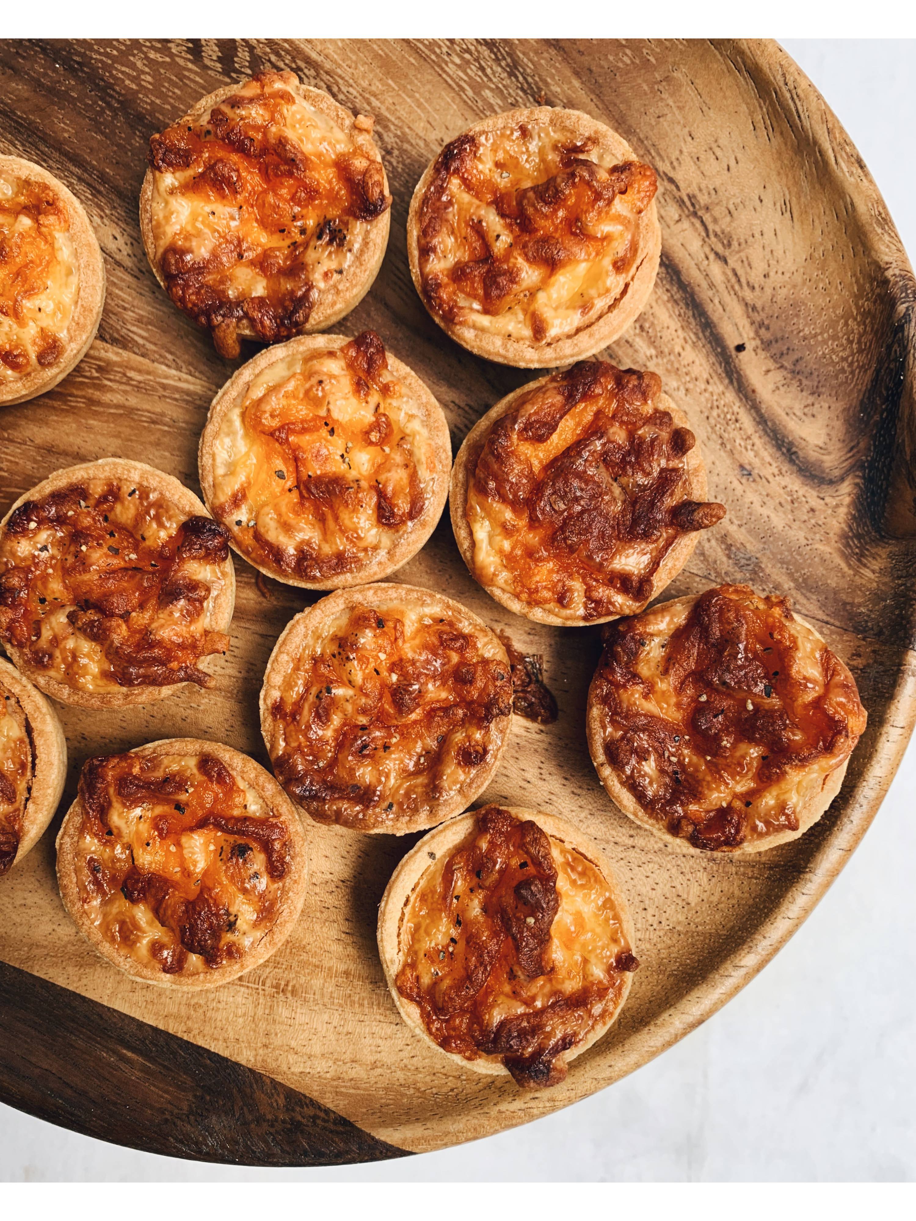 Turkey Strips & Cheese Quiche