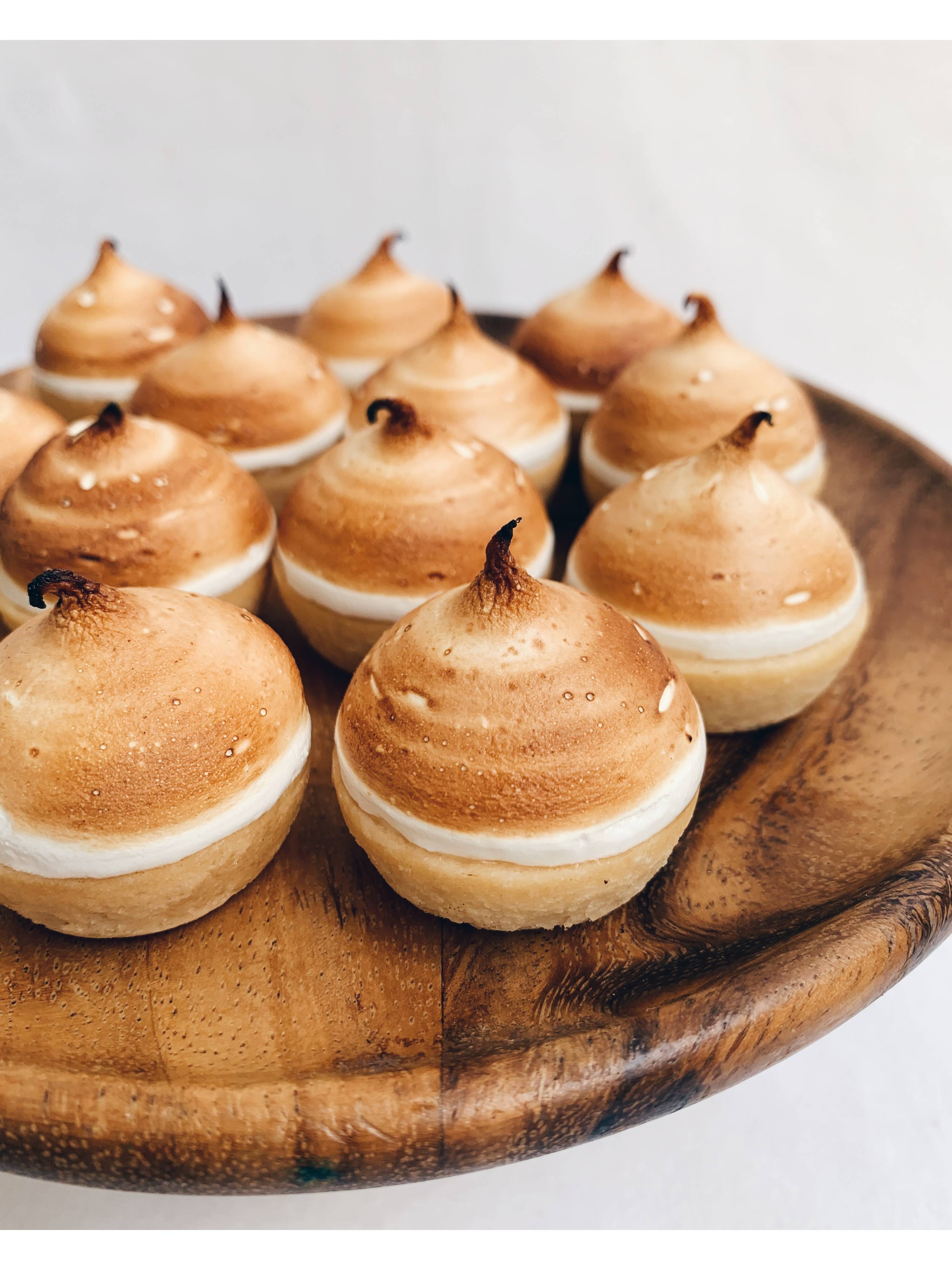 Passionfruit Meringue Tartlets