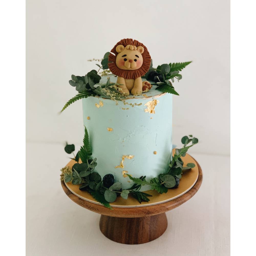 A6. Rustic Lion Cake