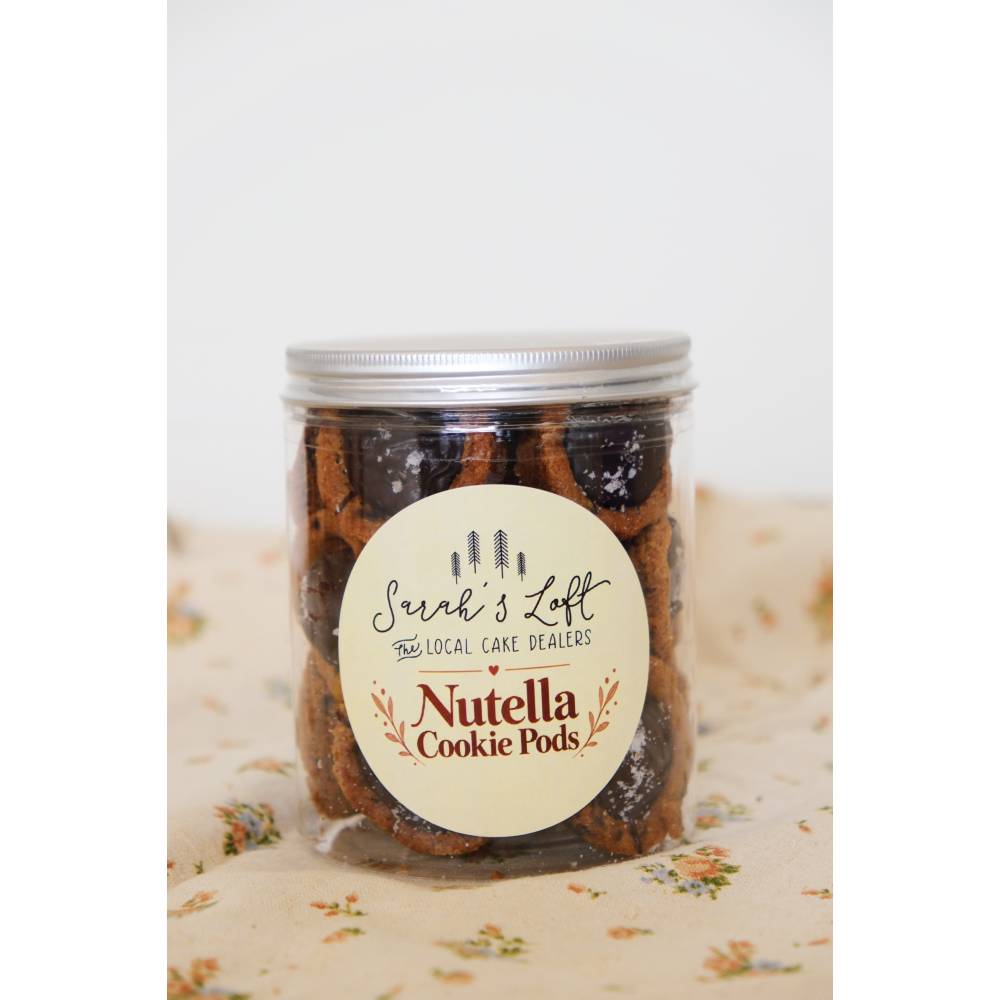 Nutella Cookie Pods (Made with Famous Amos)