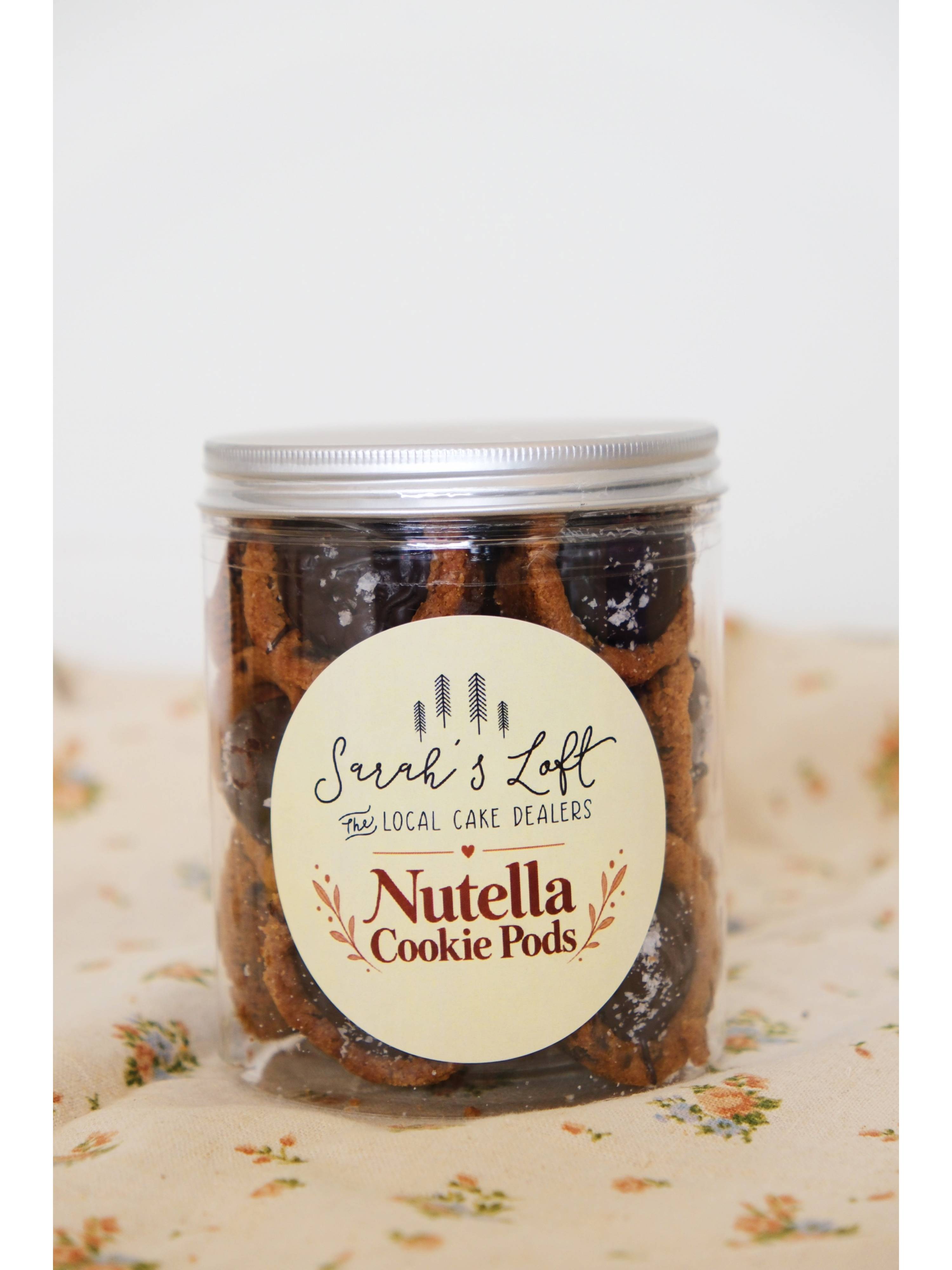 Nutella Cookie Pods (Made with Famous Amos)