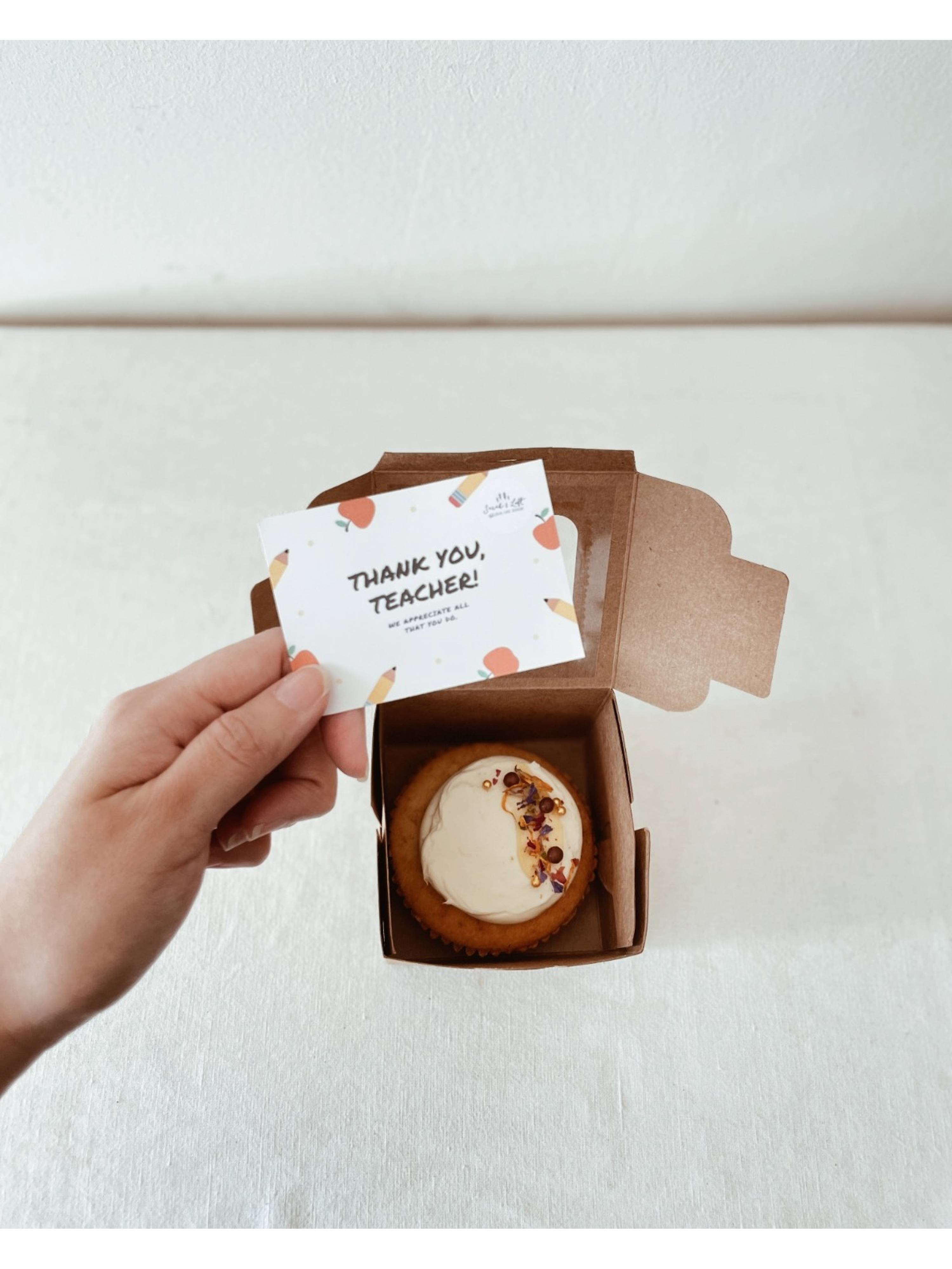 Teacher's Day Individual Teacake Box