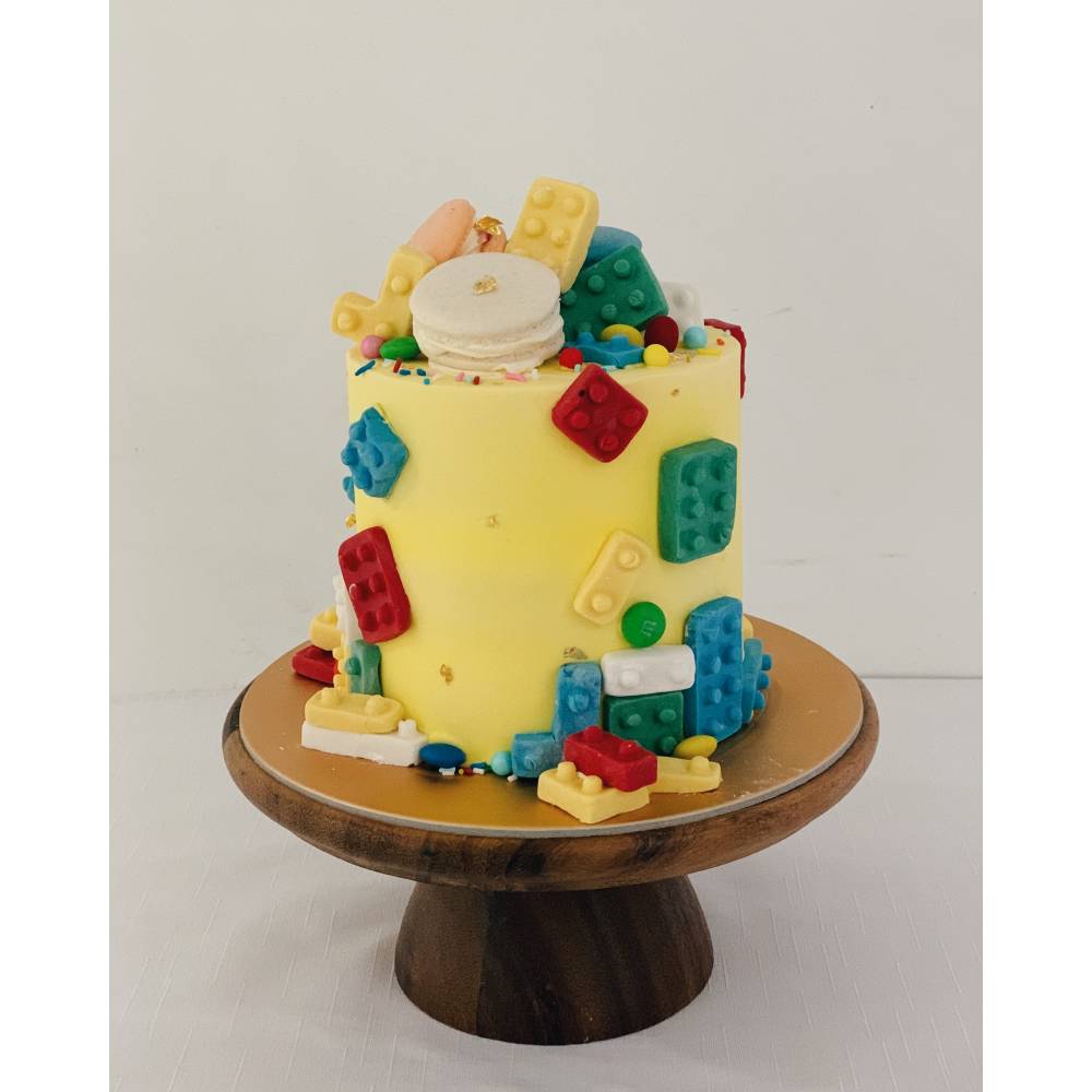 K2. Colourful Blocks Cake
