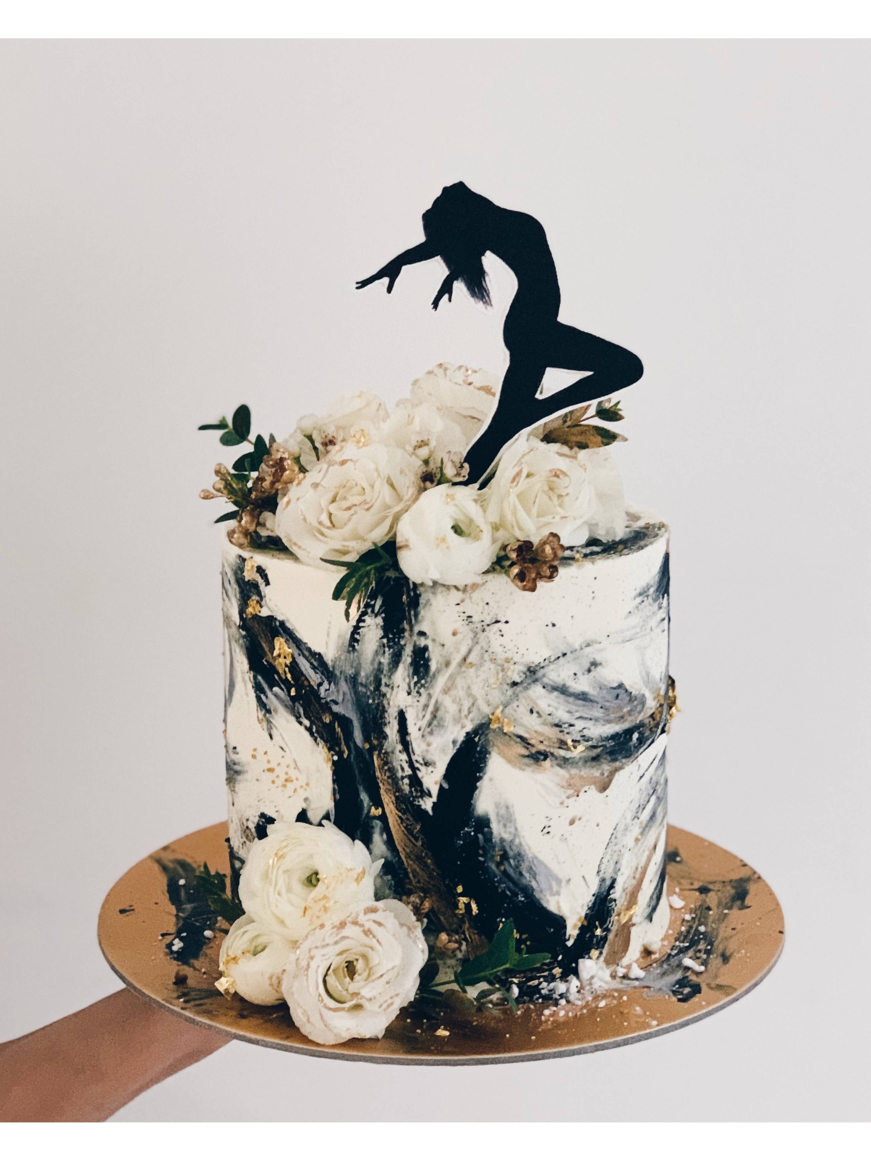 SP9. Contemporary Dancer Cake