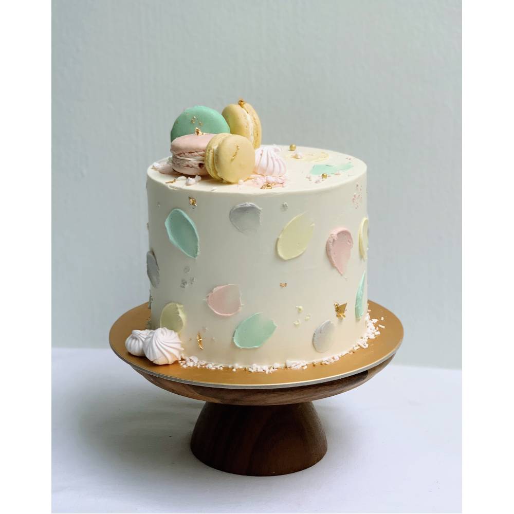 W15. Pastel Smear Cake