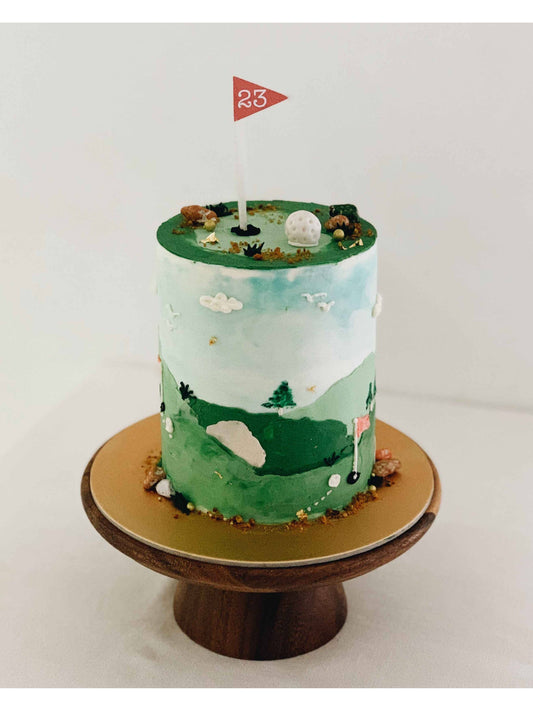 Golf Birthday Cake Singapore | Elegant Theme | Sarah’s Loft