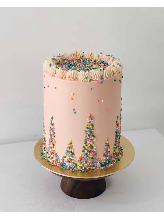 Pink Sprinkles Cake Singapore | Sarah’s Loft