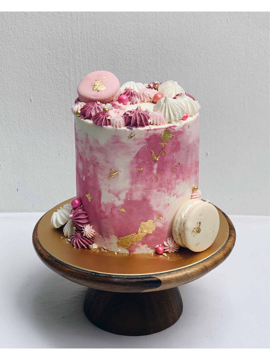 Soft Pink Watercolour Cake Singapore | Sarah’s Loft