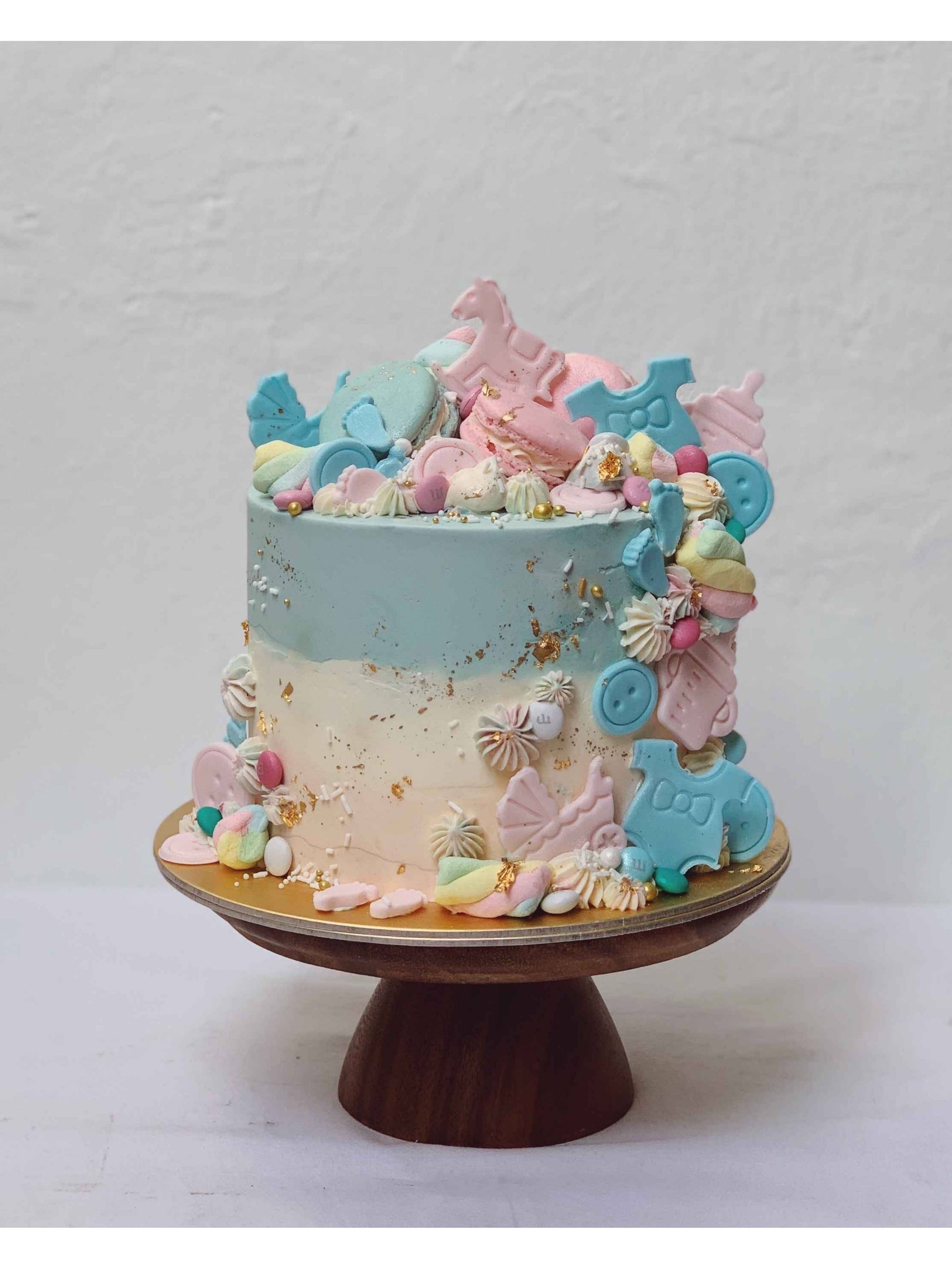 Gender Reveal Mad Hatter Cake Singapore | Sarah’s Loft