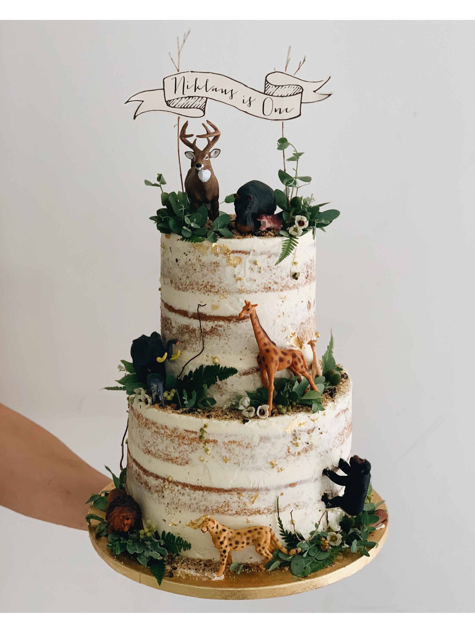 Rustic Jungle Safari Cake Singapore | Sarah’s Loft