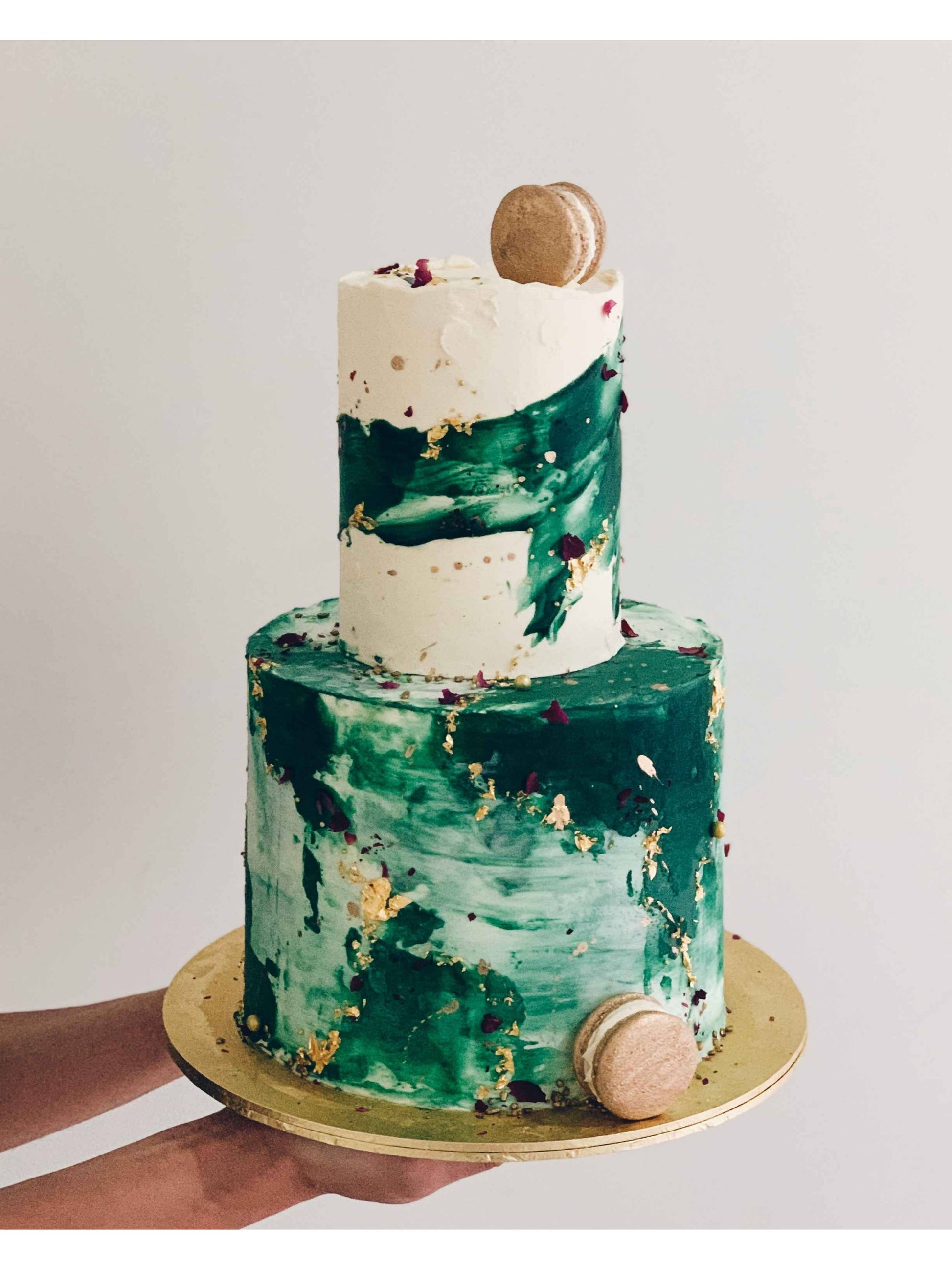 Jade Green Jewel Cake Singapore | Sarah’s Loft