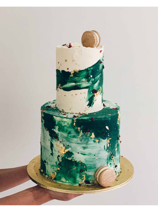 Jade Green Jewel Cake Singapore | Sarah’s Loft