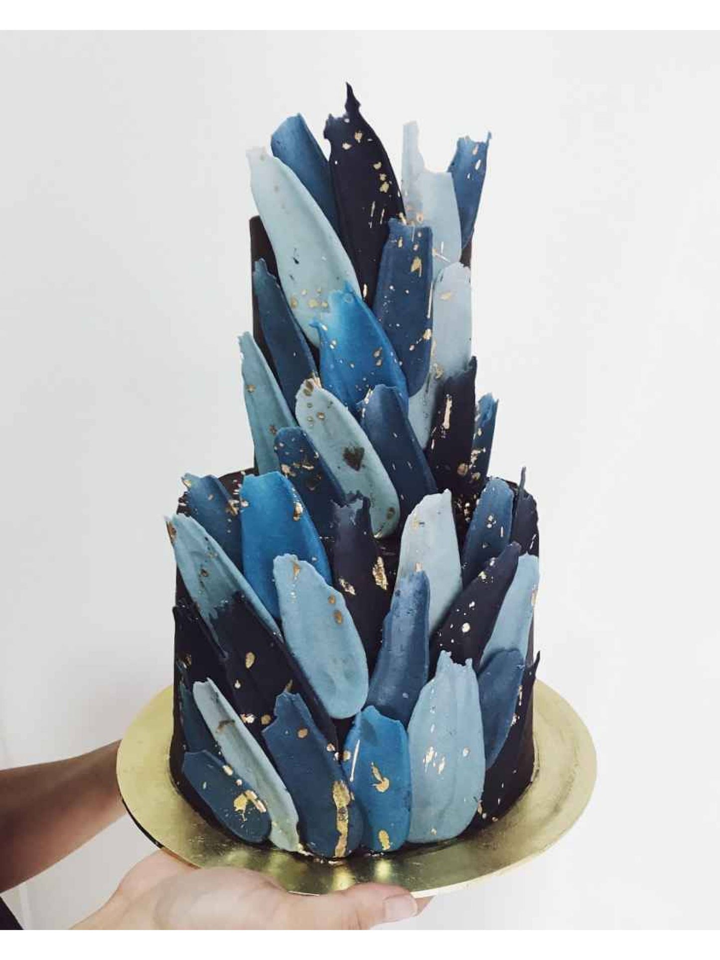 Midnight Feather Cake Singapore | Sarah’s Loft