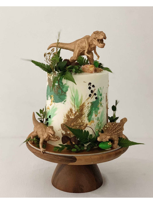 Gold Dinosaur Cake Singapore | Sarah’s Loft