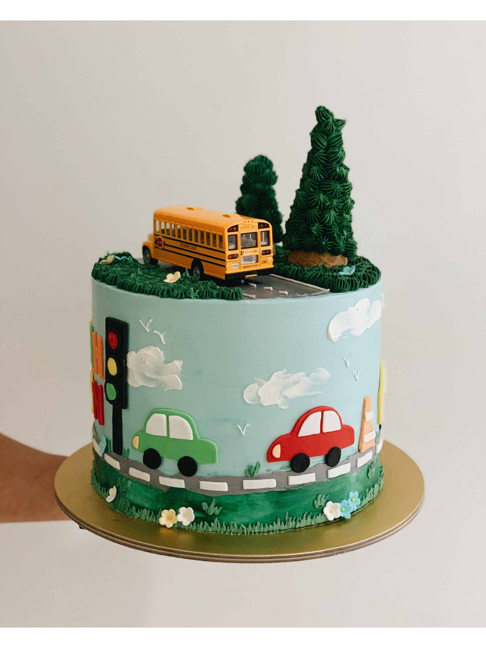 Car Bus Cake Singapore | Kids Birthday Cake | Sarah’s Loft