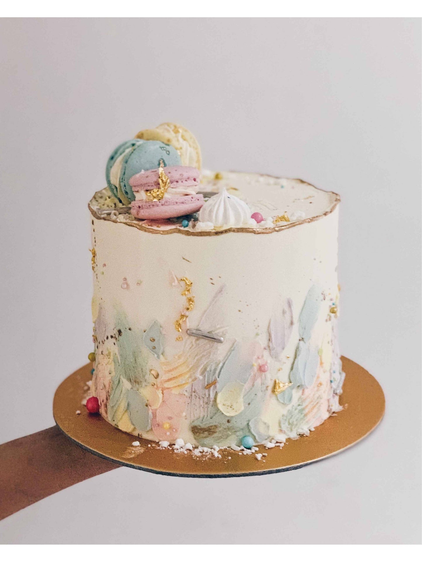 Pastel Rainbow Watercolour Cake Singapore | Sarah’s Loft