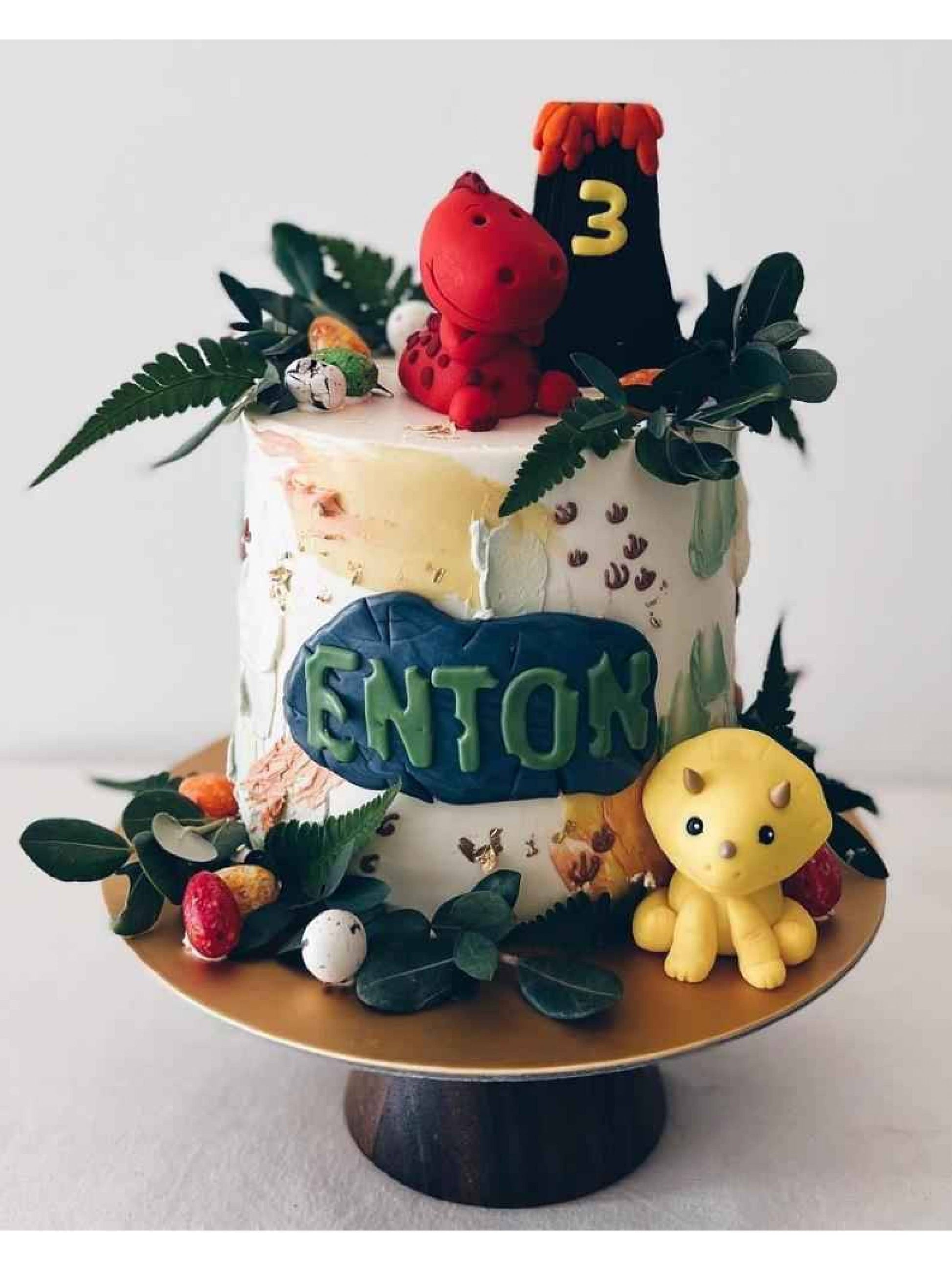 Cute Dinosaur Birthday Cake Singapore | Sarah’s Loft