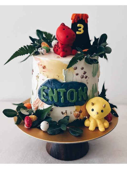 Cute Dinosaur Birthday Cake Singapore | Sarah’s Loft