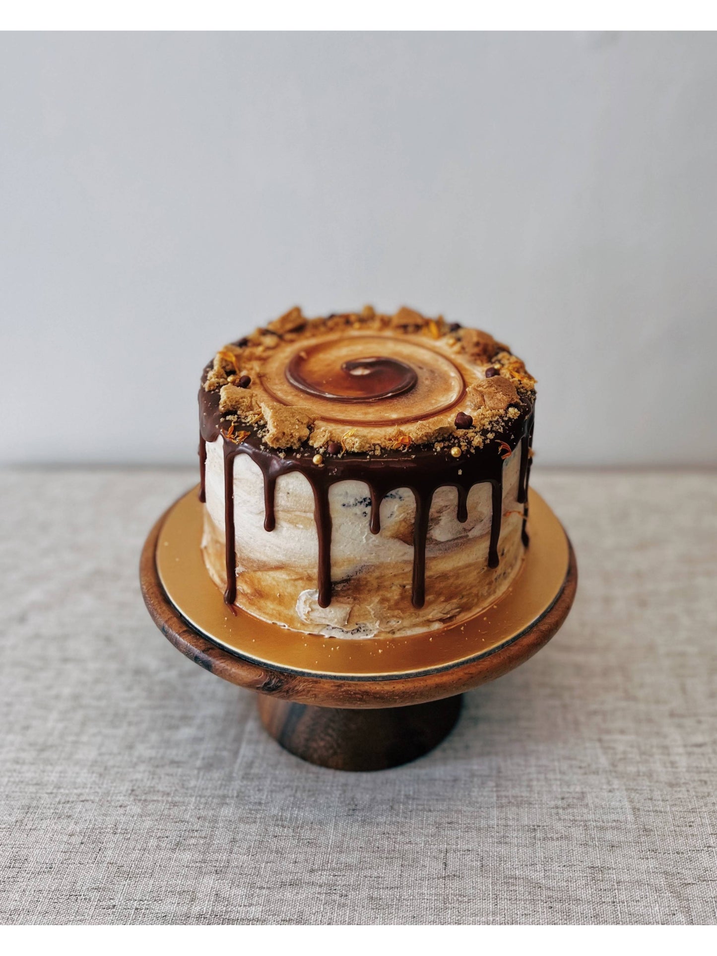 Chocolate Cookie Toffee Cake Singapore | Birthday Cake | Sarah’s Loft