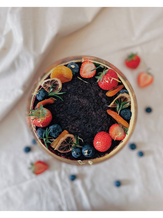 Vegan Banana & Berries Cake | Baby-Friendly Cake Singapore | Sarah’s Loft
