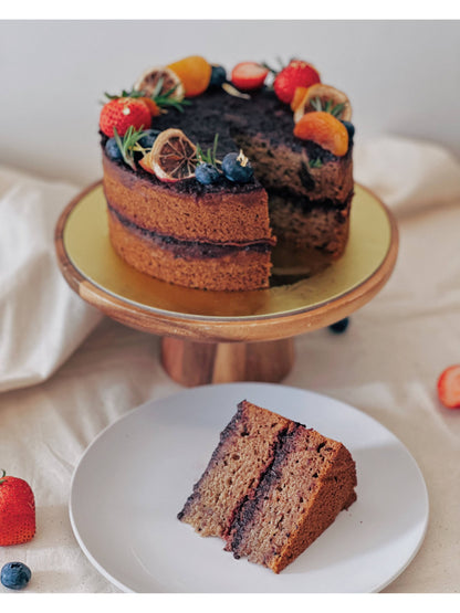 Vegan Banana & Berries Cake | Baby-Friendly Cake Singapore | Sarah’s Loft