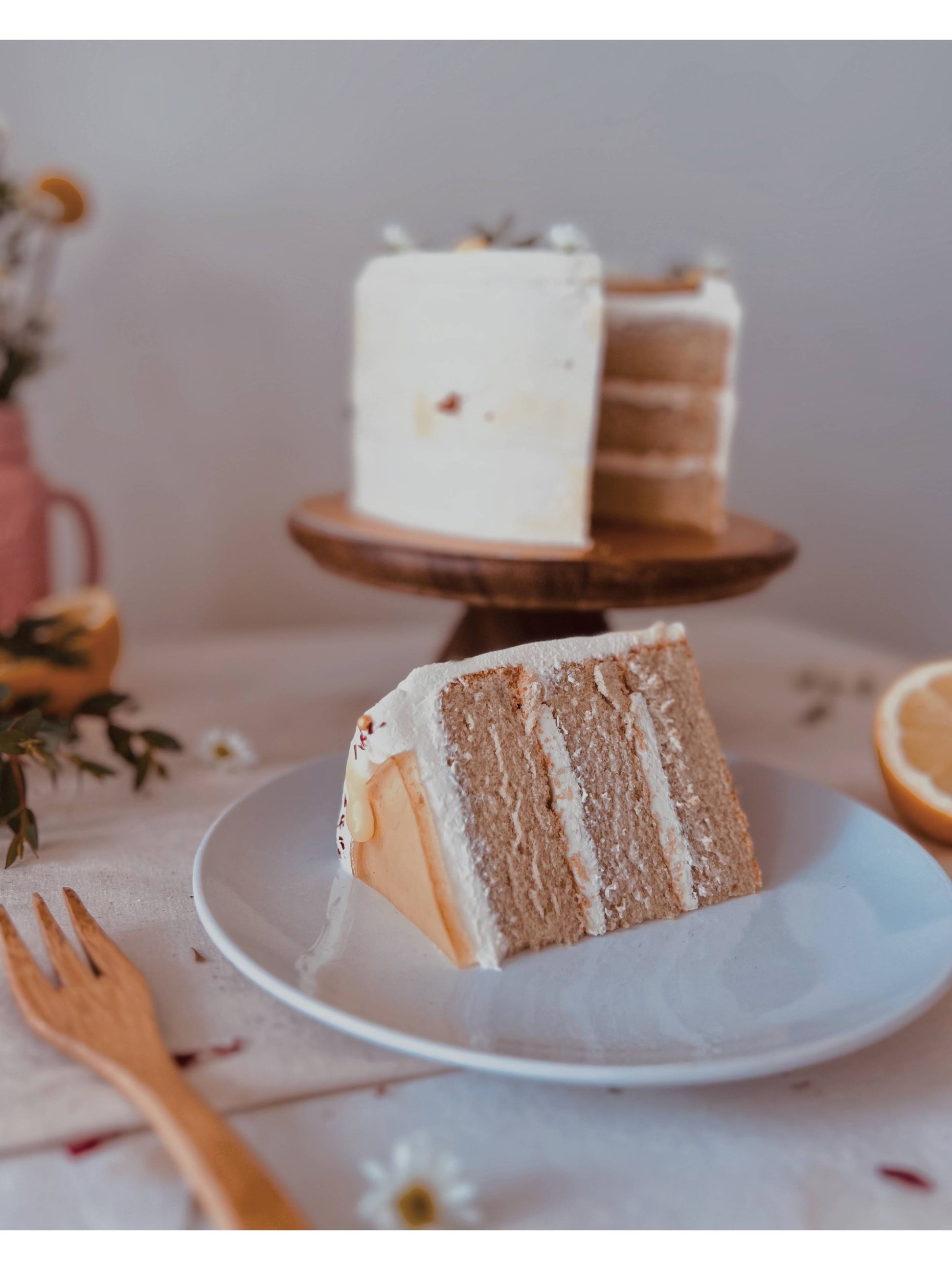 Honey Chrysanthemum Cake Singapore | Sarah’s Loft