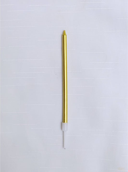 Long Gold Candle