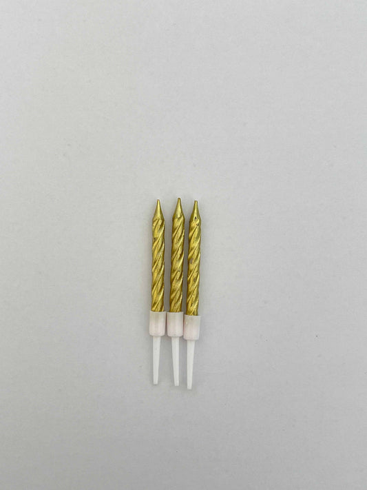 Small Gold Candle