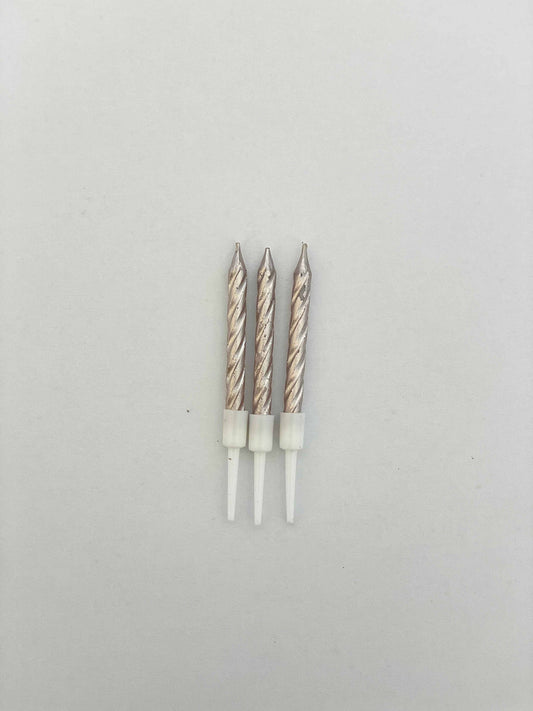 Small Silver Candle