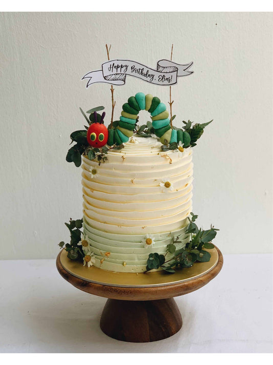 Caterpillar Cake Singapore | Custom Caterpillar Birthday Cake l Sarah's Loft