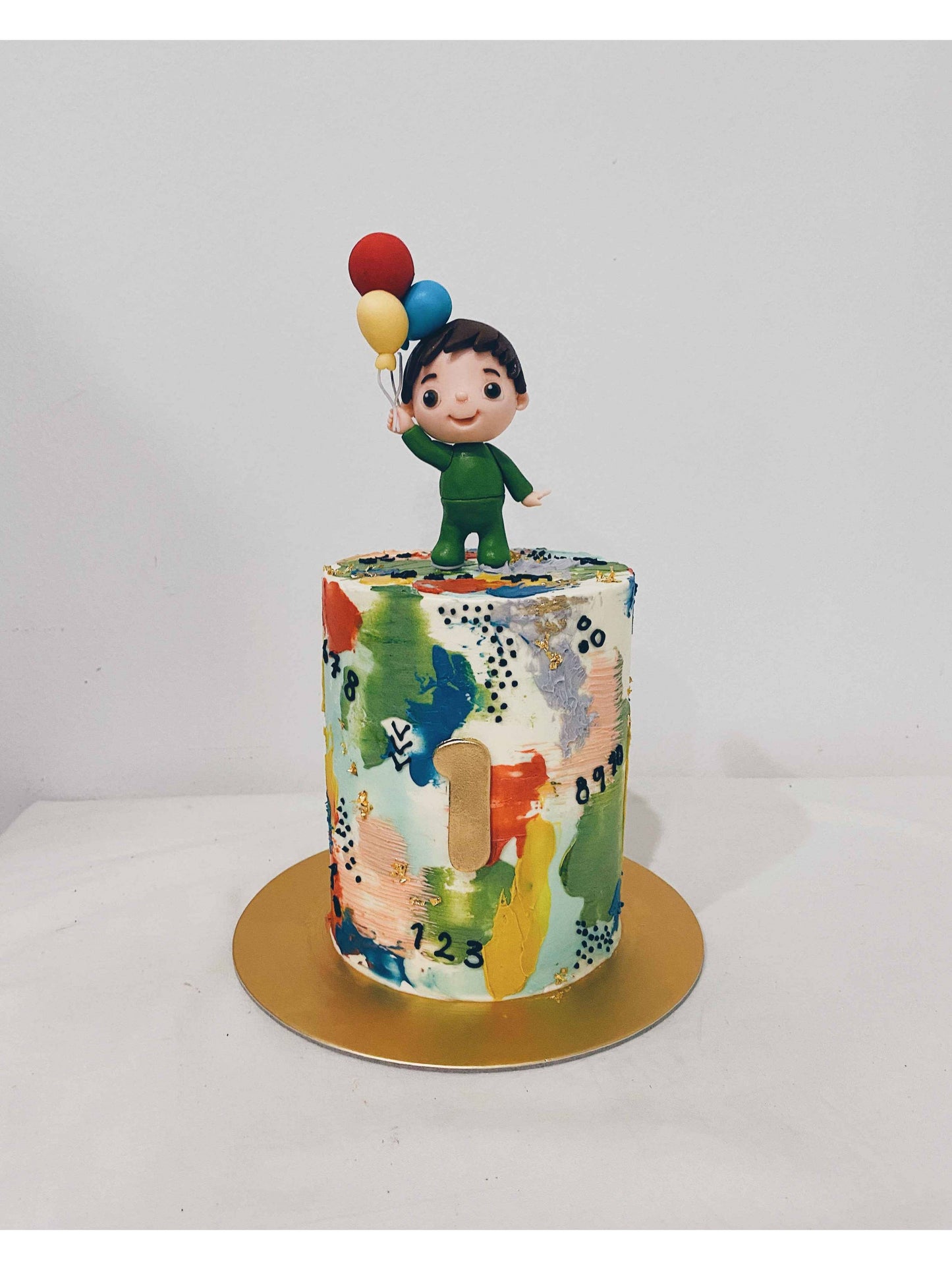 Birthday Number Cake Singapore | Custom Number Cake Design l Sarah's Loft