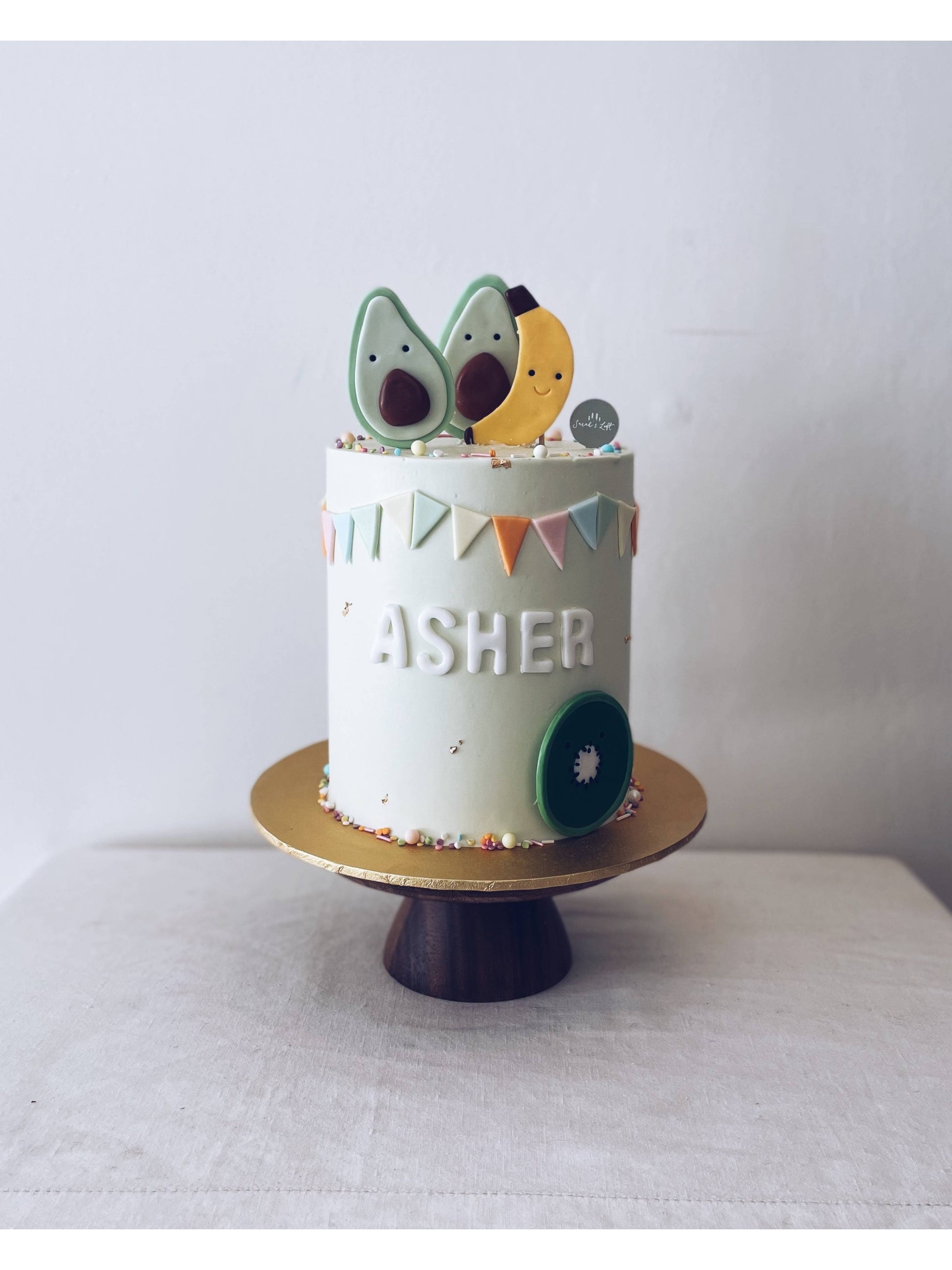 Fruit Theme Cake Singapore | Custom Fruit Birthday l Cake Sarh's Loft