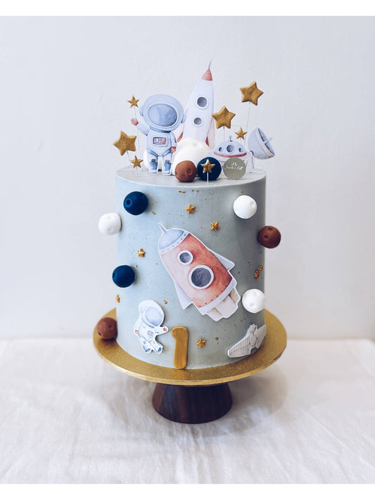 Astronaut Cake Singapore | Space Theme Cake | Sarah’s Loft