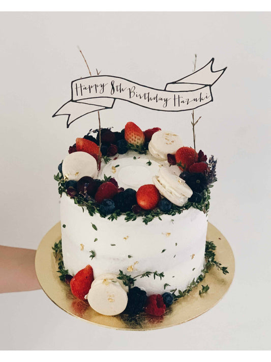 Berries Macaron Cake Singapore | Sarah’s Loft