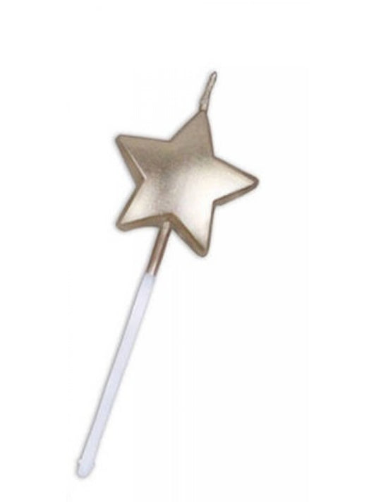 Champagne Star Candle